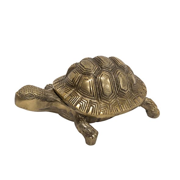 Antique Gold Turtle Box - The Joneses Limited